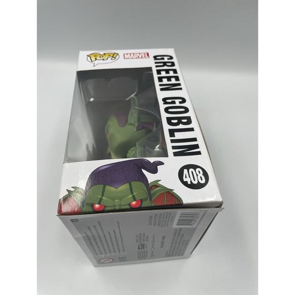 Funko Pop! - Spider-Man into the Spiderverse Green Goblin 408 - Bobblehead - Picture 7 of 7